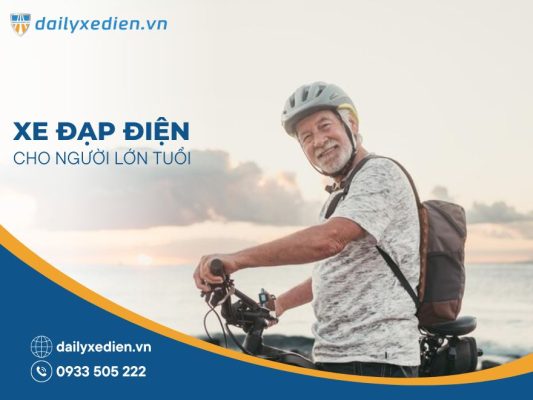 Xe đạp điện cho người lớn tuổi