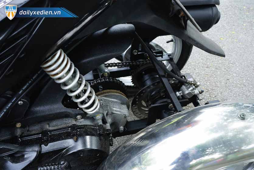 3-wheel scooter disc brake for disabled riders