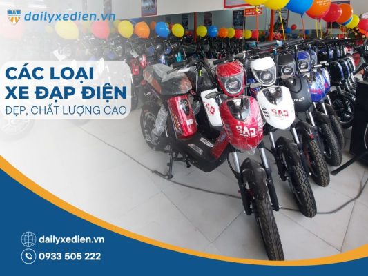Các loại xe đạp điện