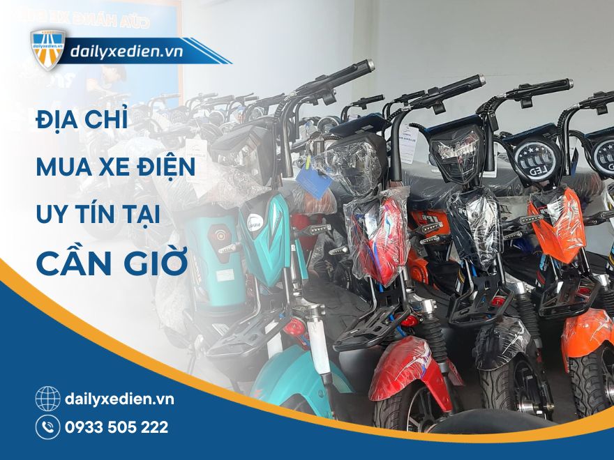 xe đạp điện huyện Cần Giờ