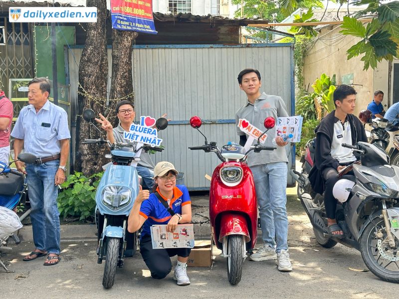 Bluera Việt Nhật và AI Ebike tiếp sức mùa thi THPT 2024
