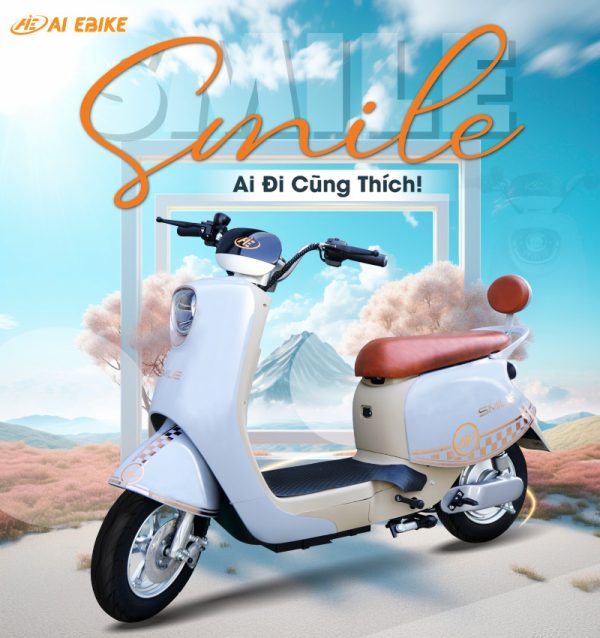 Xe đạp điện Ai Ebike Smile phiên bản đặc biệt