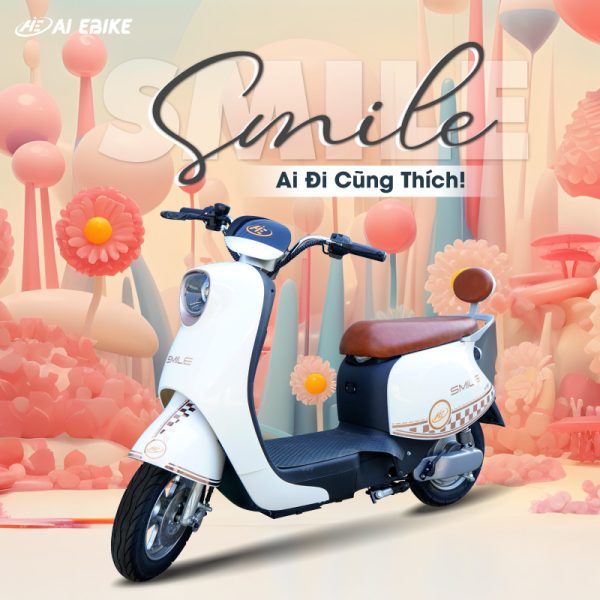 Xe đạp điện Ai Ebike Smile phiên bản tiêu chuẩn