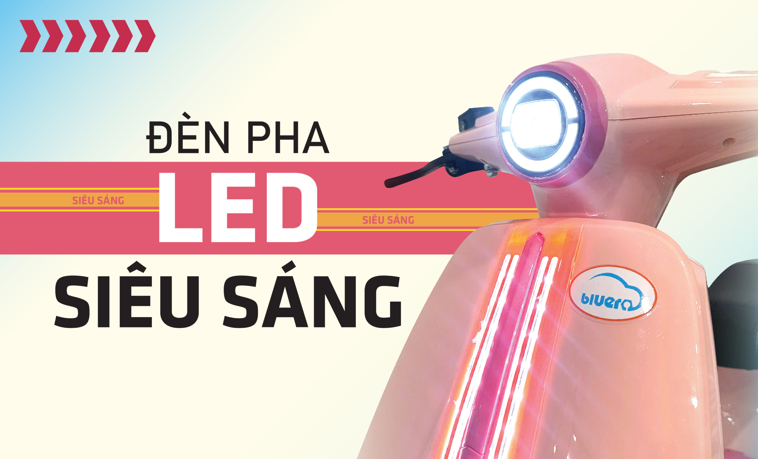 Đèn xe siêu sáng Bluera BL8 