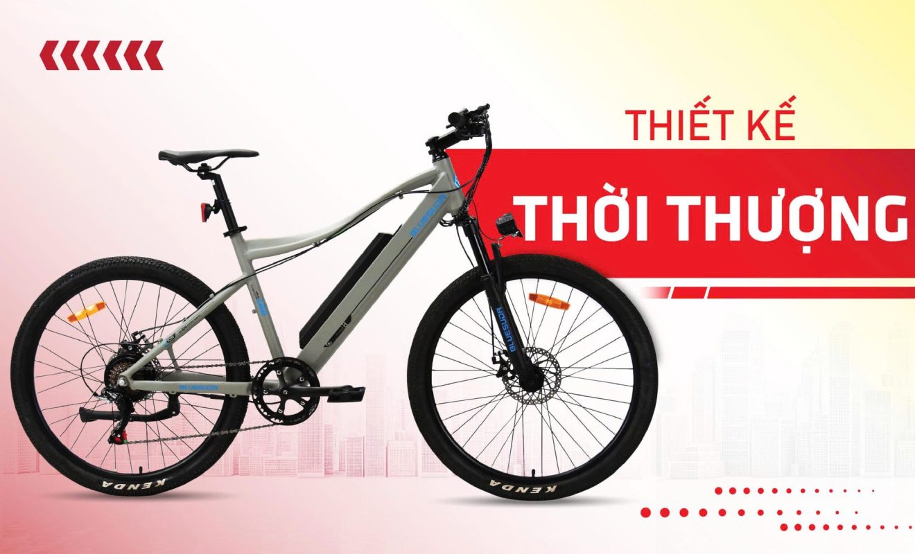 Khung xe đạp trợ lực điện Bluesuda EM15
