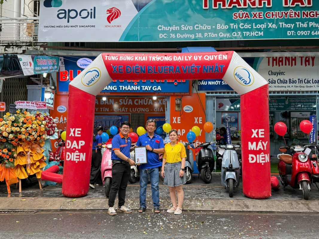 Cửa hàng Xe Điện Chính Hãng Bluera Việt Nhật Thành Tay Ga