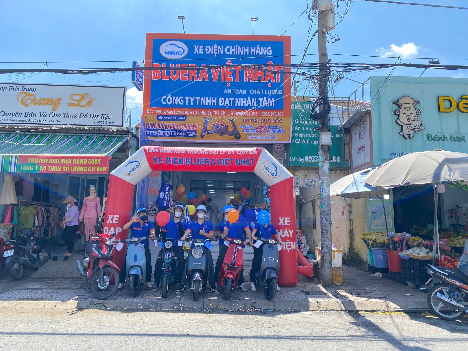Khai Trương – Cửa hàng Xe Điện Chính Hãng Bluera Việt Nhật Thành Tay Ga