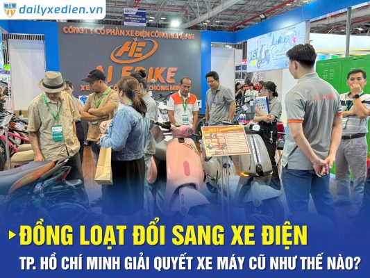 Người Dân Đồng Loạt Chuyển Sang Xe Điện, TP.HCM Giải Quyết Xe Máy Cũ Thế Nào?