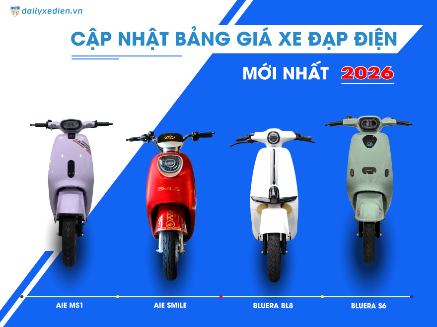 Cập nhật Bảng Giá xe đạp điện học sinh (2025)