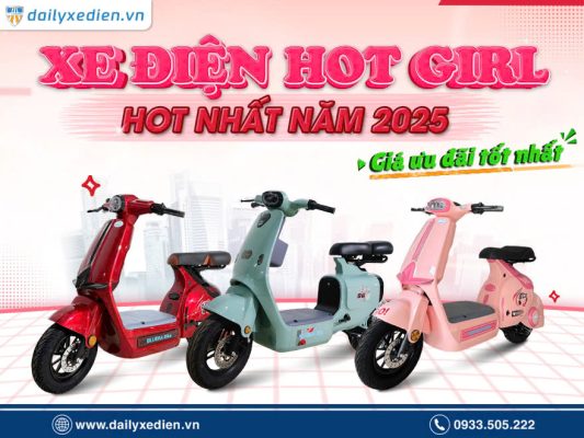 Top 4 Mẫu Xe Điện Hot Girl 2025 Xe Đang “Gây Bão”