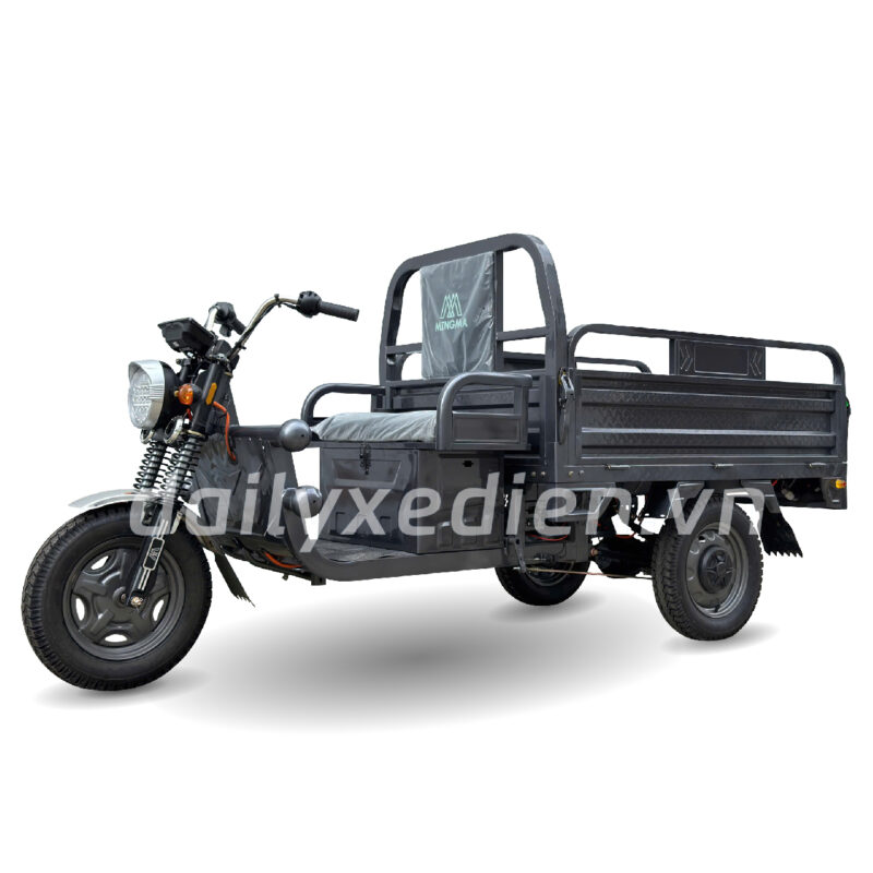 Xe Ba Gác Điện Rocket Xám