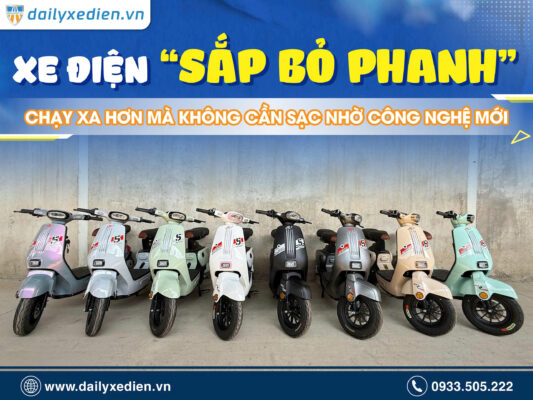 Xe Điện Sắp Bỏ Được Phanh Sau, Còn Chạy Xa Hơn Mà Không Cần Sạc Nhờ Công Nghệ Mới