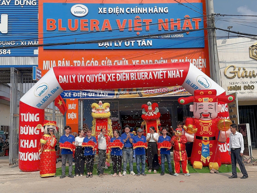 Chính thức khai trương đại lý Bluera Việt Nhật tại Tây Ninh