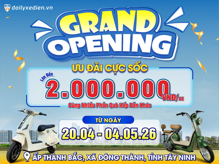 KHAI TRƯƠNG BLUERA VIỆT NHẬT TẠI TÂY NINH: ĐẠI LÝ ÚT TÂN ƯU ĐÃI TRI ÂN LÊN ĐẾN 2 TRIỆU ĐỒNG!