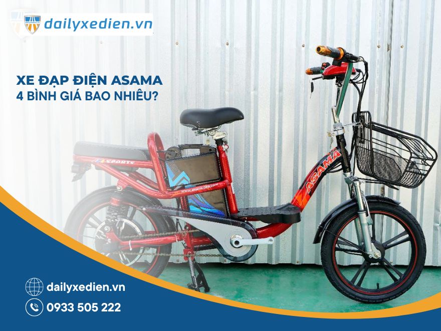 Giá xe đạp điện Asama mới và cũ | Cập nhật tháng 10/2026