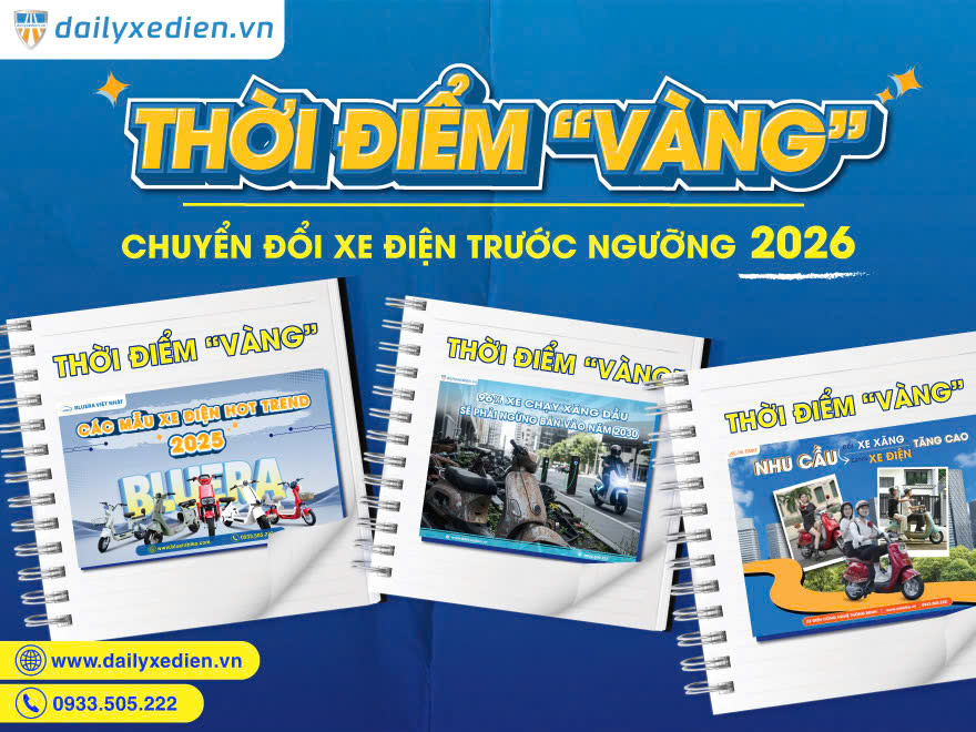 Lợi Ích Chuyển Đổi Xe Điện: Đừng Bỏ Lỡ Thời Điểm Vàng Trước 2026