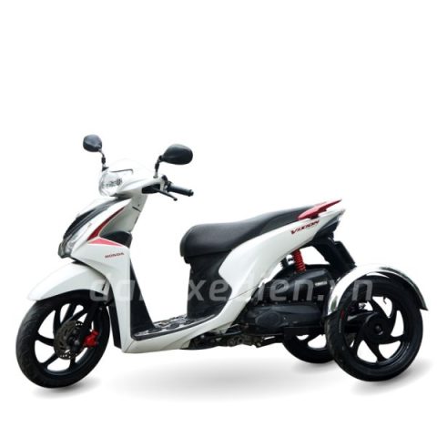 Xe 3 bánh chế Vision - Trắng