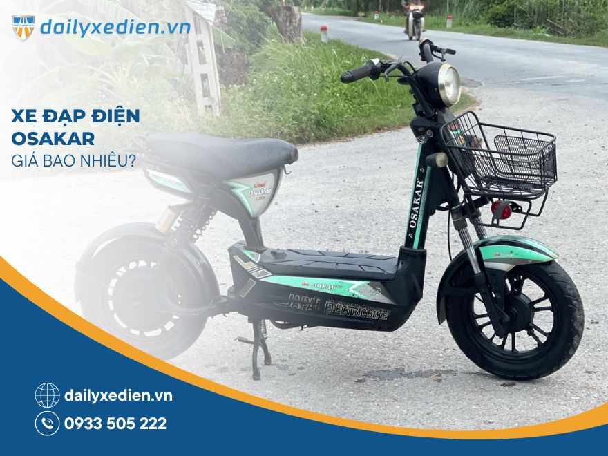 Xe đạp điện Osakar giá bao nhiêu, của nước nào, có tốt không?